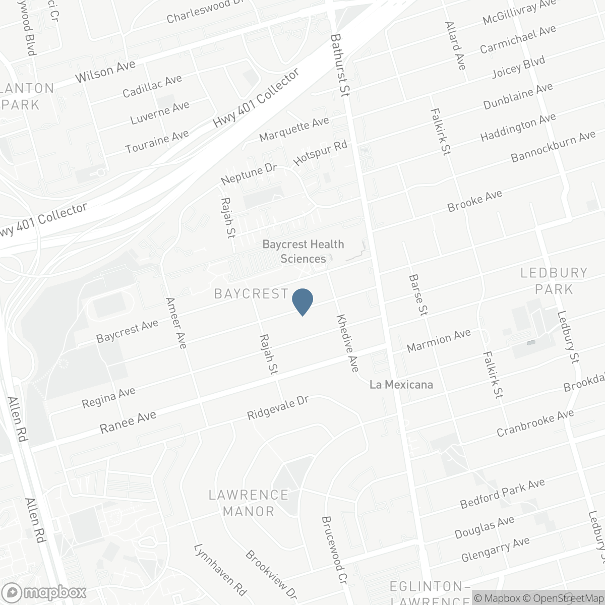 40 SULTANA AVENUE, Toronto, Ontario M6A 1T1